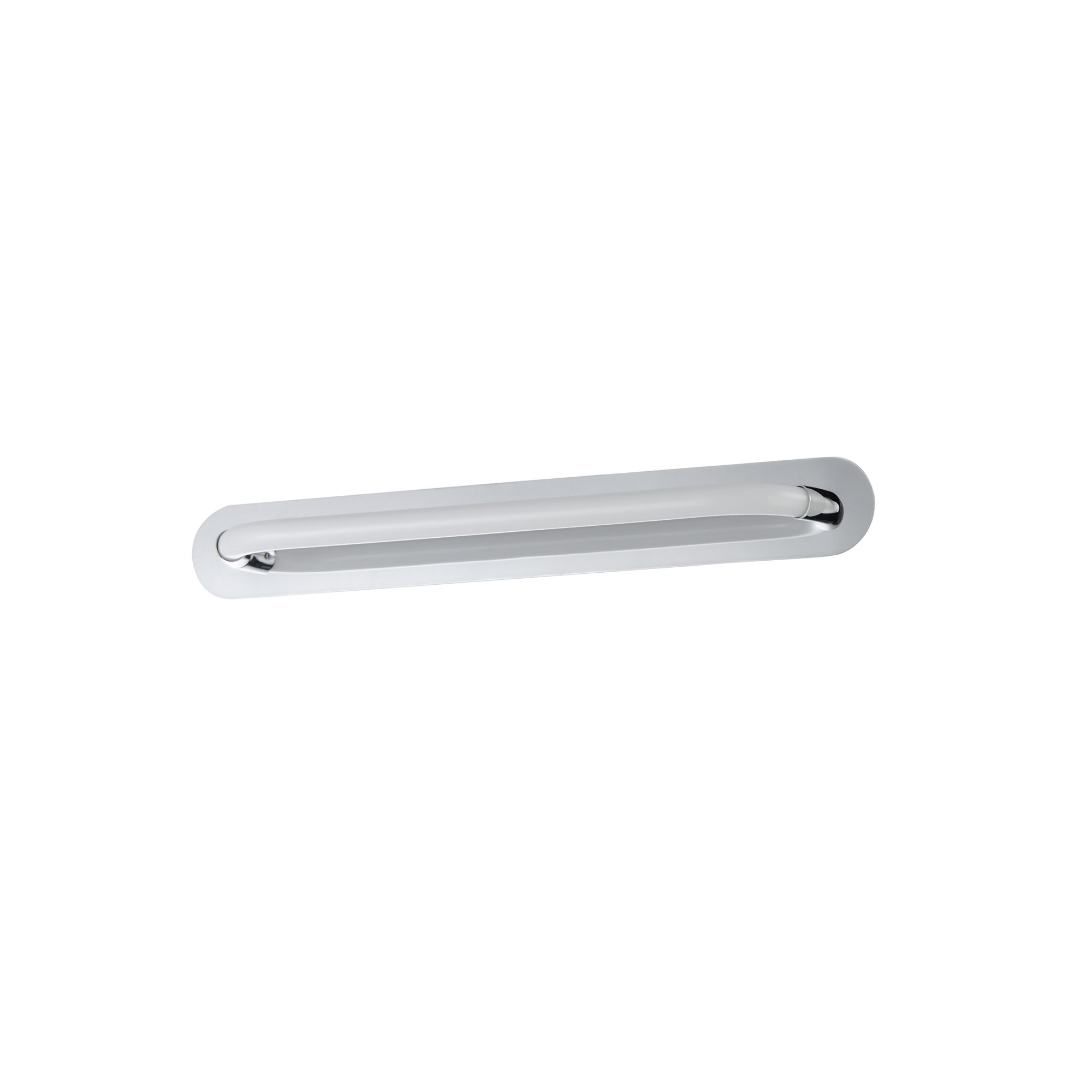 Deiontay Single Light Steel Dimmable LED Flush Mounted Sconce, 3.25" H x 24" W x 4" D, Gold