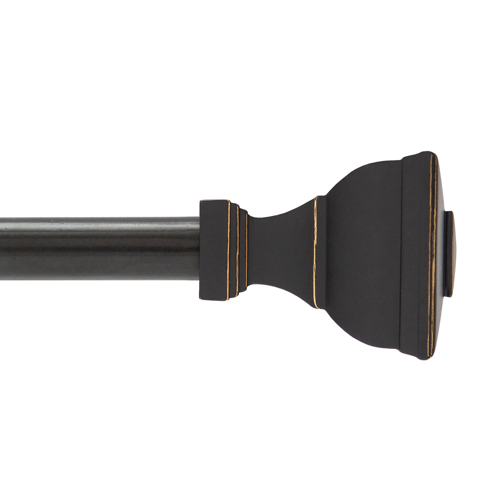 Mavis Standard Curtain Rod, Oil Rubbed Bronze