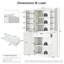 Armoire de cuisine 72 po avec 8 tablettes-1773208610