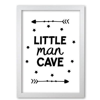 Little Man Cave Arrows - Print