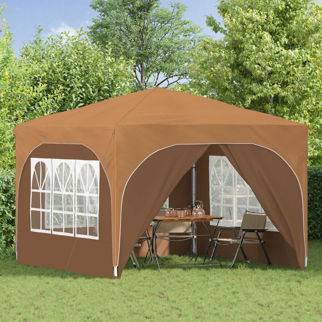 Vidaxl Pop-Up Party Tent 210D Oxford With Silver Coating
