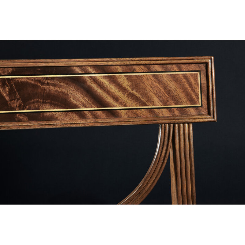 Upholstered Dining Chair, Mahogany