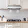 Cosmo 30 in. Haven Collection Ducted Under Cabinet Range Hood, Button Control, Permanent Filters, LED Lights, Stainless Steel QB Series