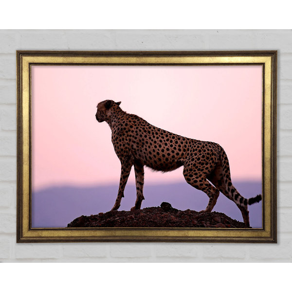 Ebern Designs Cheetah Habitat - Single Picture Frame Art Prints ...