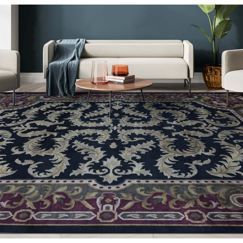 Himalayan Wool Oriental Area Rug, Rectangle 8'10" x 12'1"
