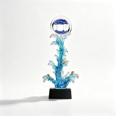 Luxurious And High-End Flowstone Resin Decorative Items