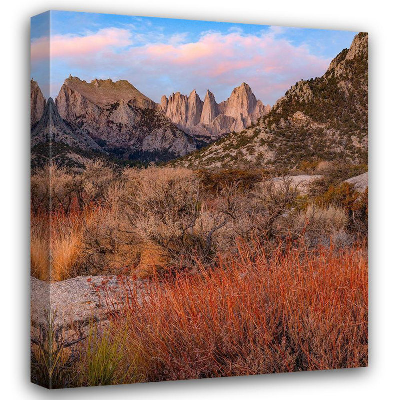 Art sur toile tendue par Fitzharris, Tim Whitney, Eastern Sierra Nevada, Californie, États-Unis, H 23 po x l 20 po