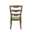 Chaise d'appoint en bois (ensemble de 2)