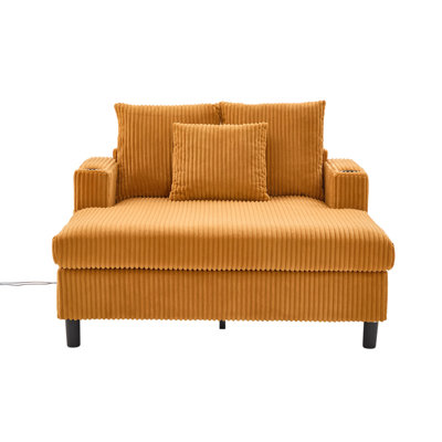 Chaise longue multifonctionnelle rembourrée