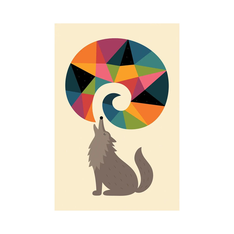 Dream Out Loud by Andy Westface - Wrapped Canvas Print, 20.32 cm H x 30.48 cm W