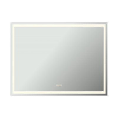 Miroir lumineux mural