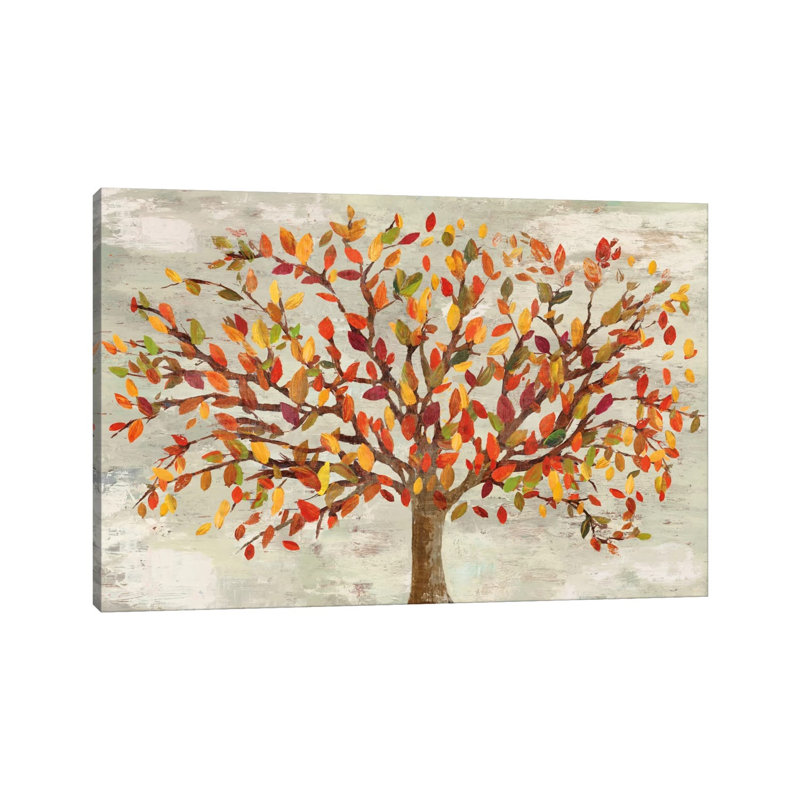 Fall Foliage - Wrapped Canvas Painting, 101.6 cm H x 66.04 cm W x 1.91 cm D