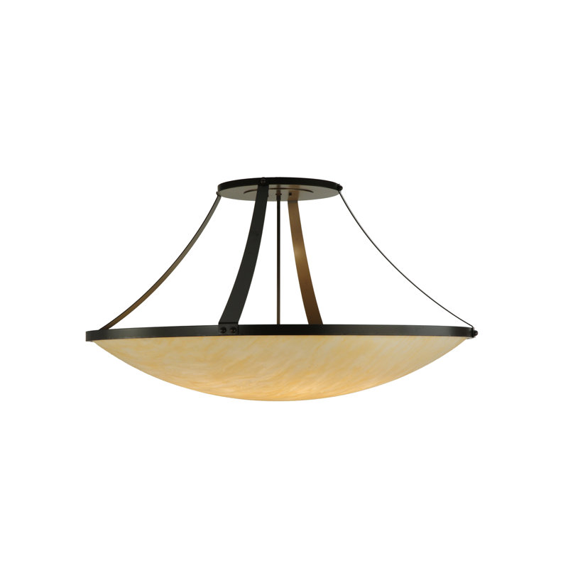 8 - Light Semi Flush Mount