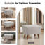 Repose-pieds rembourré moderne Kaya de 24 po-95622471