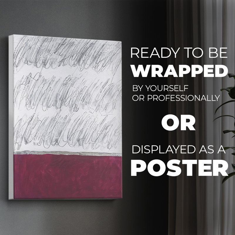 Chroma Tract I - Impression sur toile seulement - NON-CADRE, H 18 po x l 12 po