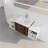 48 Inch Soft Close Doors Bathroom Vanity With Sink, Two Small Storage Shelves, 24" and 12" Combination Cabinet,(KD-Packing)