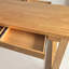 Ash Wood Drawer Storage Large Board Writing Desk-174447807