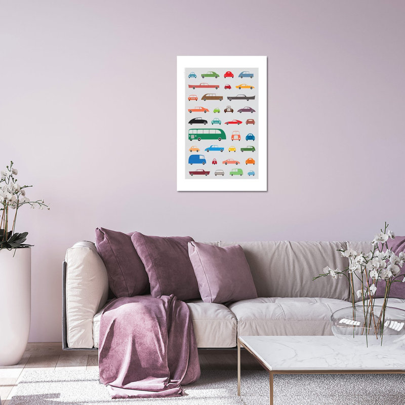 «Cars» par TomasDesign, impression sans cadre, H 24 po x l 16 po x P 0,25 po