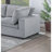 Melody Grey Sectional With Pullout