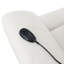 Fauteuil inclinable électrique en microfibre Chriki