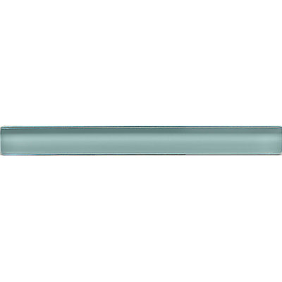 Hamptons 6" x 0.5" Glass Pencil Liner Tile Trim