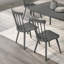 [Ensemble de 2] Chaises de ferme rustiques, chaises d'appoint en bois massif-102007836