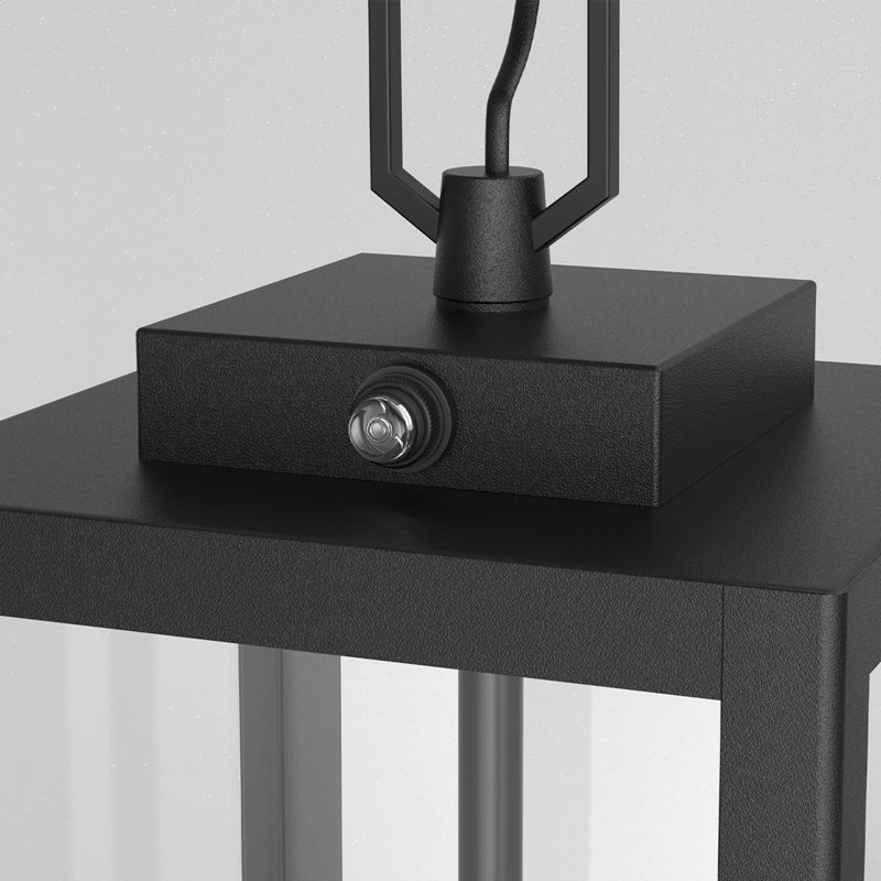 Suspension extérieure traditionnelle à 1 lumière de 16 pouces