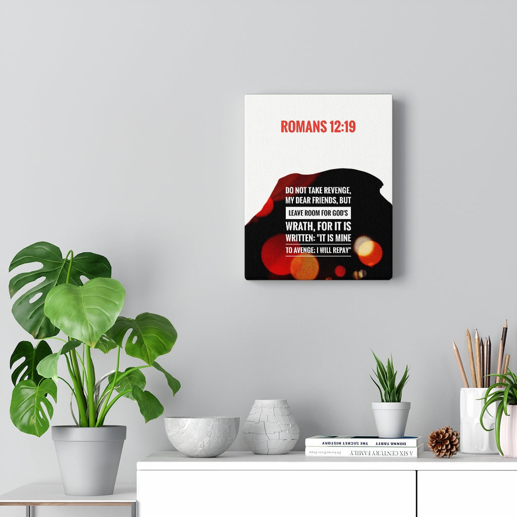 Trinx Leave Room For God''s Wrath Romans 1219 Christian Wall Art Bible Verse Print Ready To