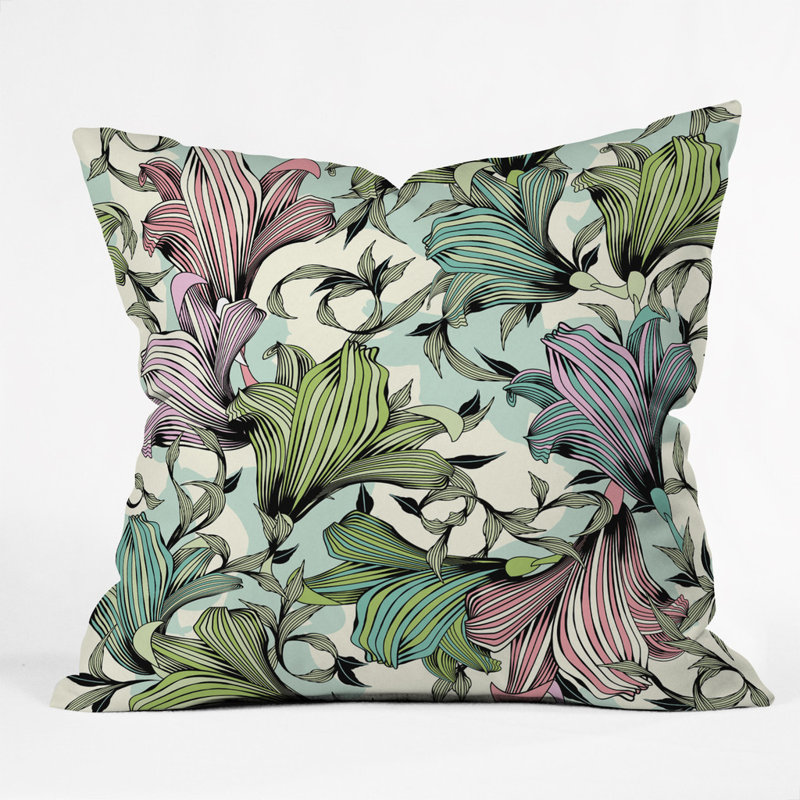 Polyester Throw Pillow, 20" x 20"