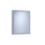 24 po X P 30 po Armoire à pharmacie rectangulaire en aluminium argenté H