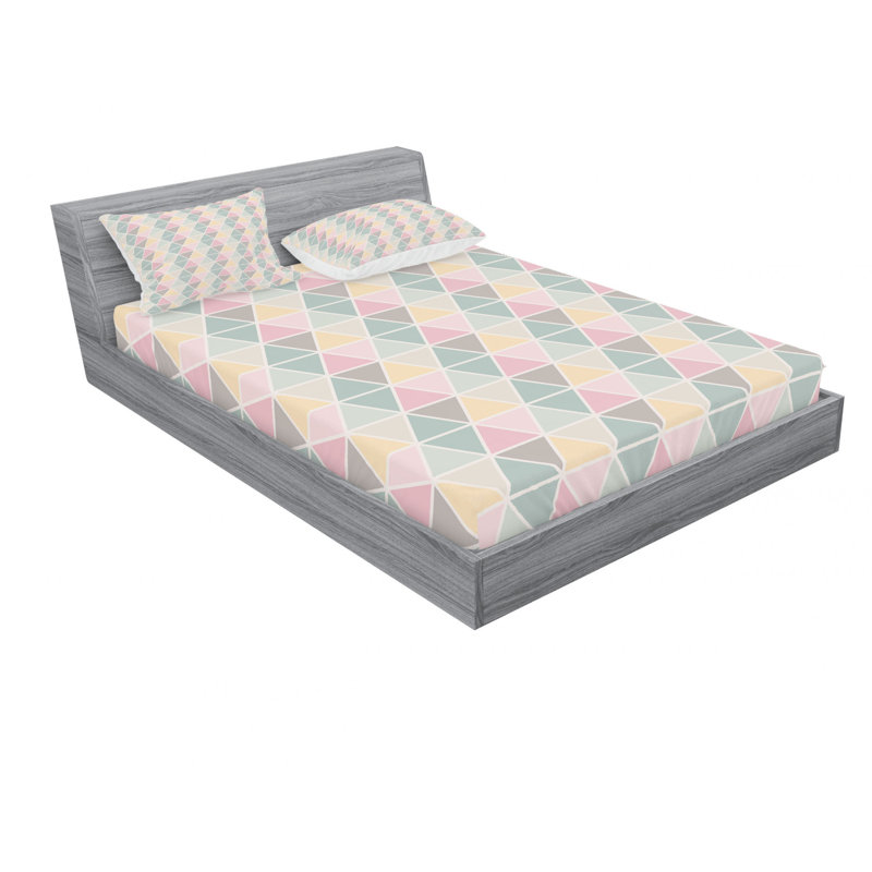 Ensemble de draps Crackles, Ensemble de draps pour lit double avec un drap-hou