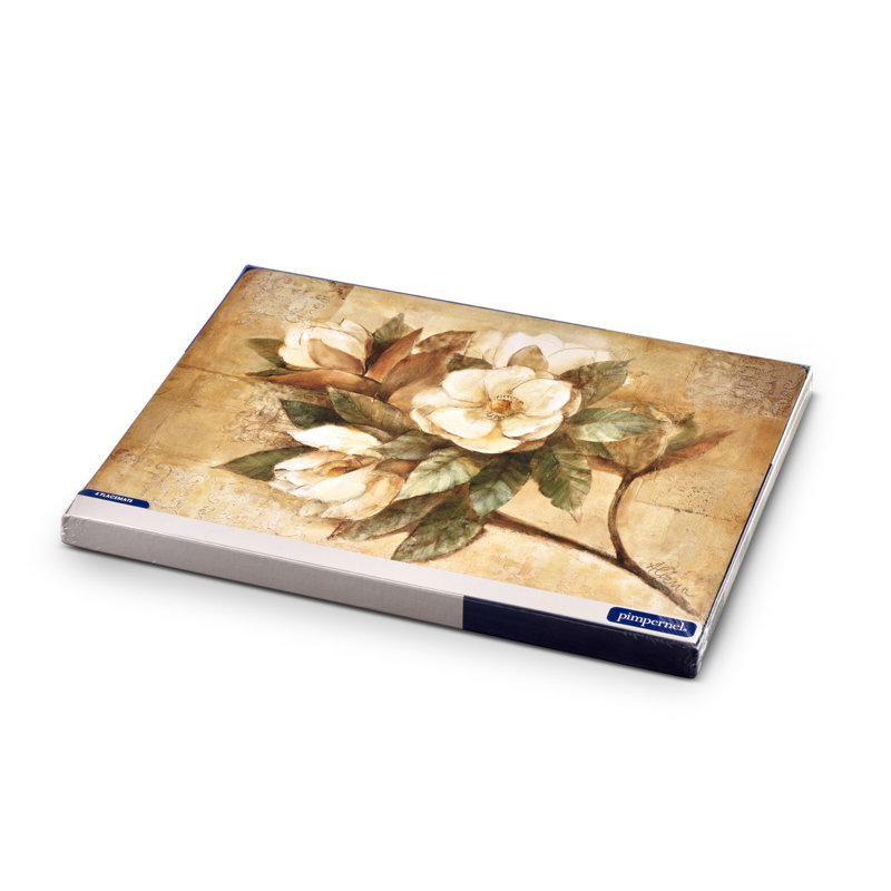 Napperon 15,7 po x 11,7 po Pimpernel Sugar Magnolia
