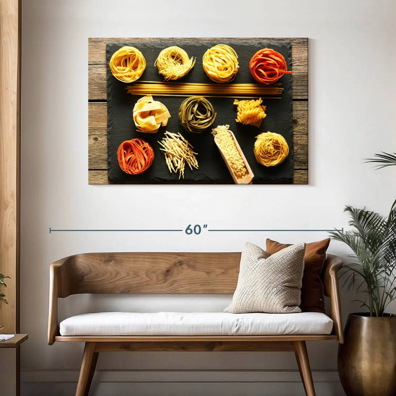 Yarlin Pasta, 30" H x 45" W