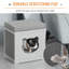 Engineered Wood Nest Pet Bed