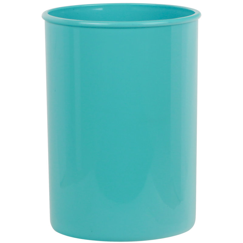 Pot à ustensiles en plastique Calypso Basics, Turquoise