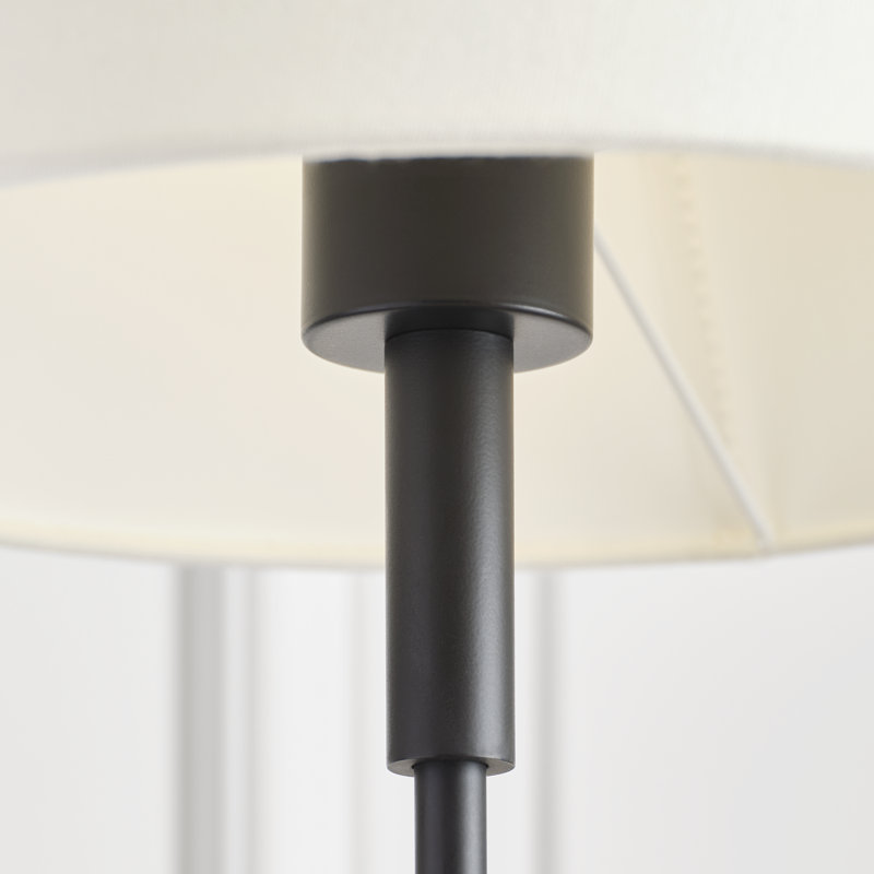 Lampe de table moyenne 1 lumière Porteau, Nuit noire