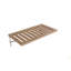 Tablettes de rangement murales de salle de bain avec 2 supports de fixation