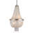 Mihos 3 - Light Dimmable Tiered Chandelier