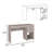 17.90'' W Rectangle Computer Desk