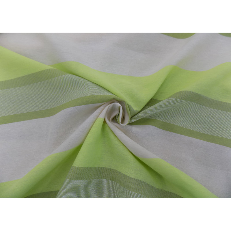 Menorca Room Darkening Curtain Single Panel, 132 W x 245 D cm, Green