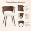 Ensemble table et chaises ovales extensibles (39,37" à 70,87") avec chaises en rotin tressé-1175600226-1175600237