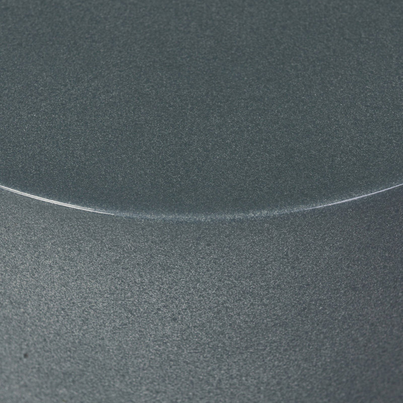 PINKO End Table, Smooth Slate Concrete