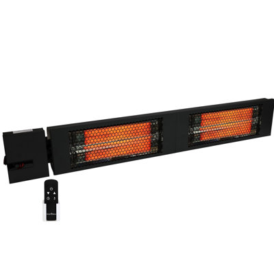 RKX SmartWave Infrared Radiant Heater w/ RF Remote, 3000W, 208V