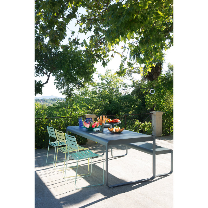 Bellevie Outdoor Dining Bench, Anthracite