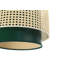 Wampum 1 - Light Cream Drum Pendant-326137457-326301560