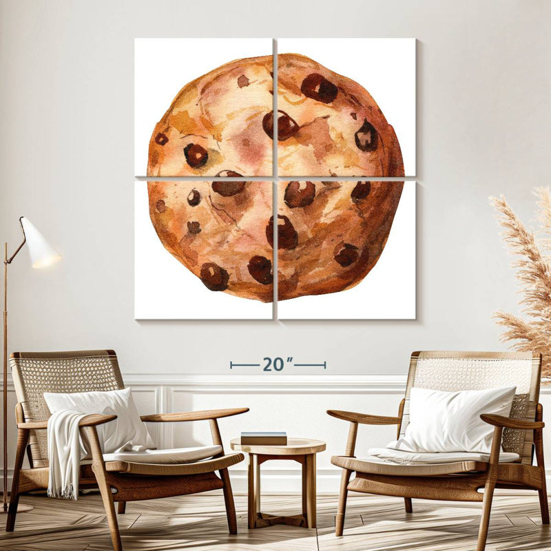 Yarlin Watercolor Cookie, 57" H x 57" W