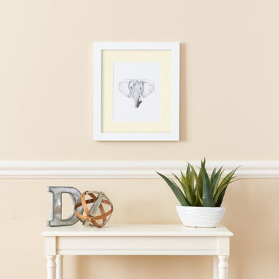 Cadre pour photo simple blanc mat 10 "x 10"