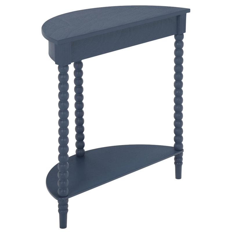 Console Orvis Demilune, Bleu