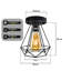 Sedgley Semi Flush Mount-901304066