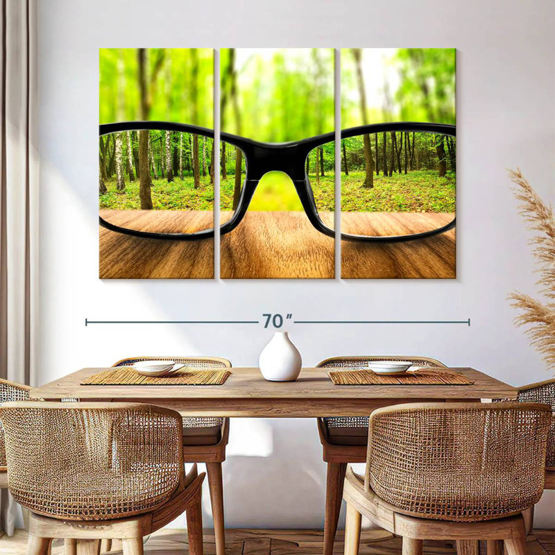 Alcaraz Forest Vision, 42" H x 65" W